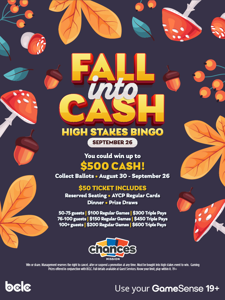 Fall into Cash